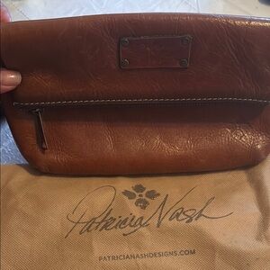 Patricia Nash Brown Leather Men's Bag